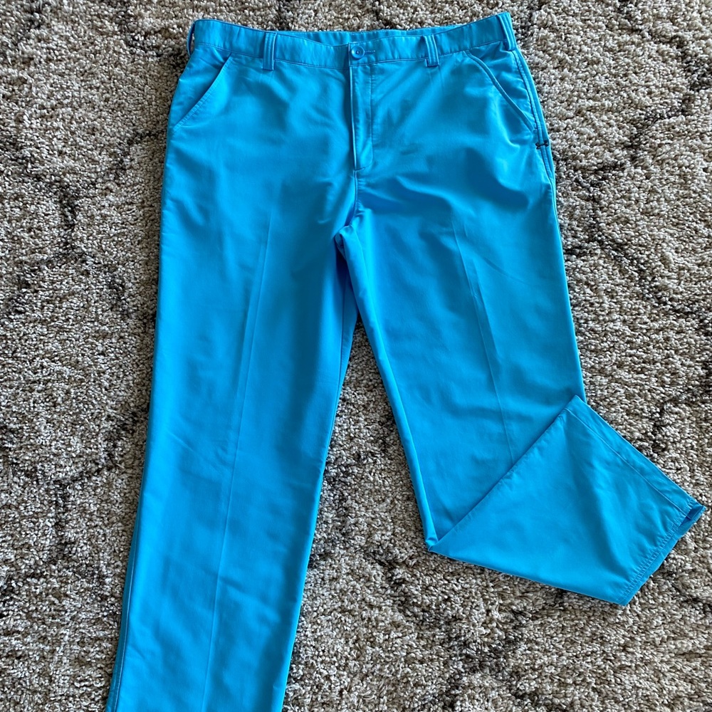 Size 38/32 - Under Armour Men’s Golf Pants - Blue